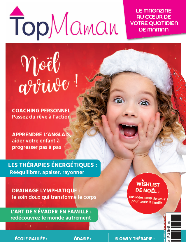 Ritama dans le magazine Top Maman