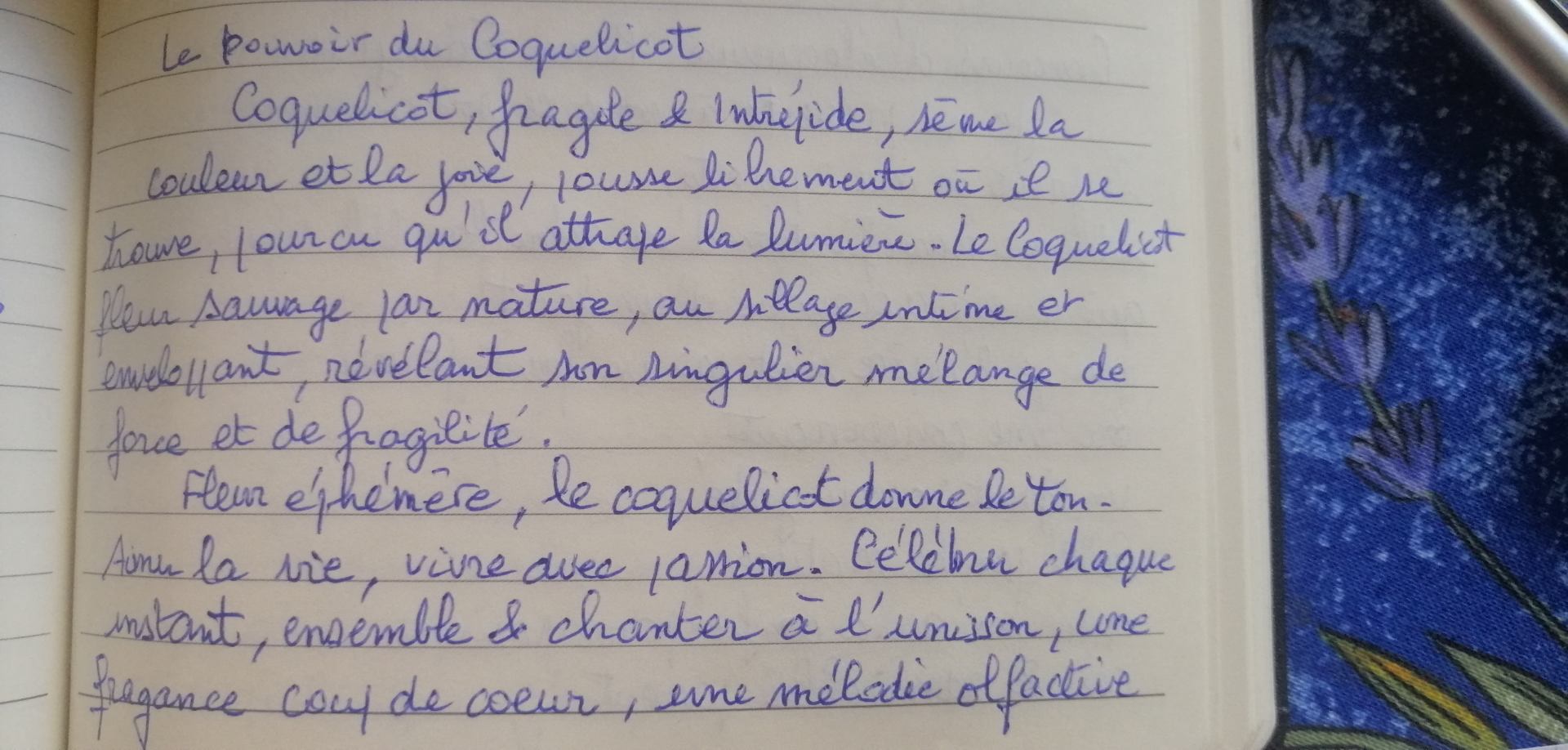 Pouvoir du coquelicot